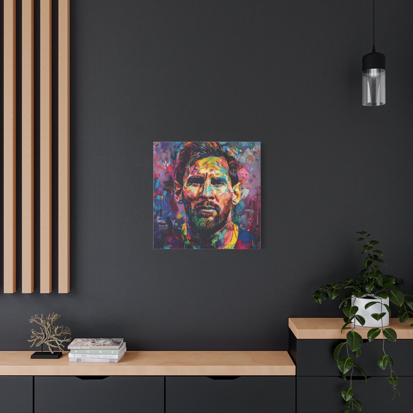 Canvas Print Lionel Messi Pop Art