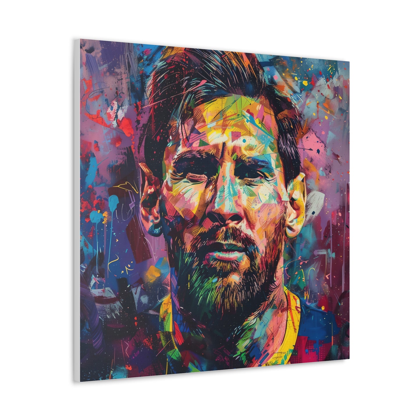 Canvas Print Lionel Messi Pop Art