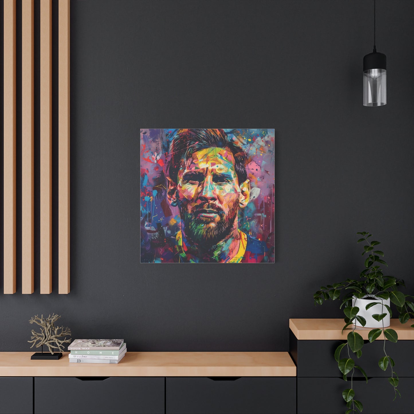 Canvas Print Lionel Messi Pop Art