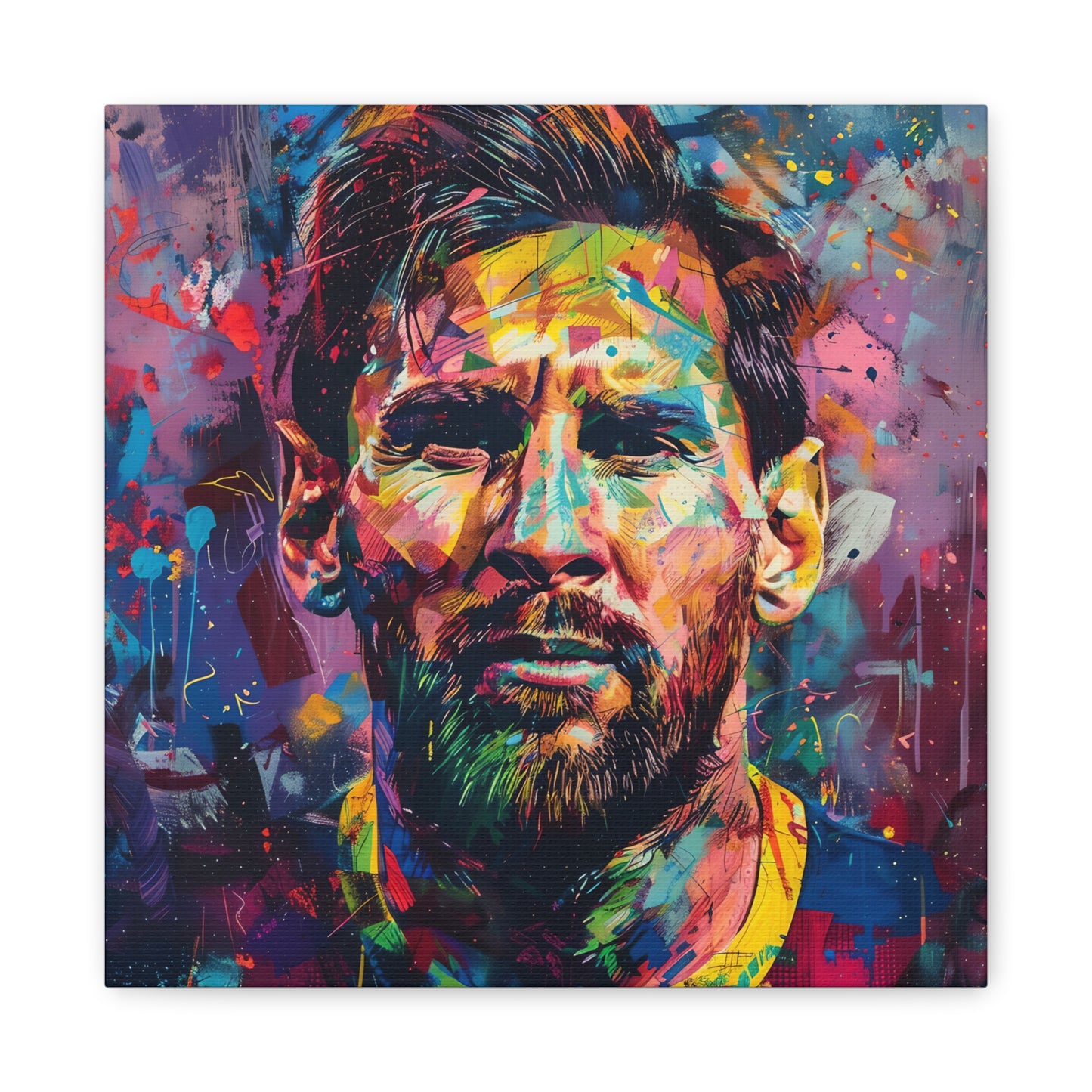 Canvas Print Lionel Messi Pop Art