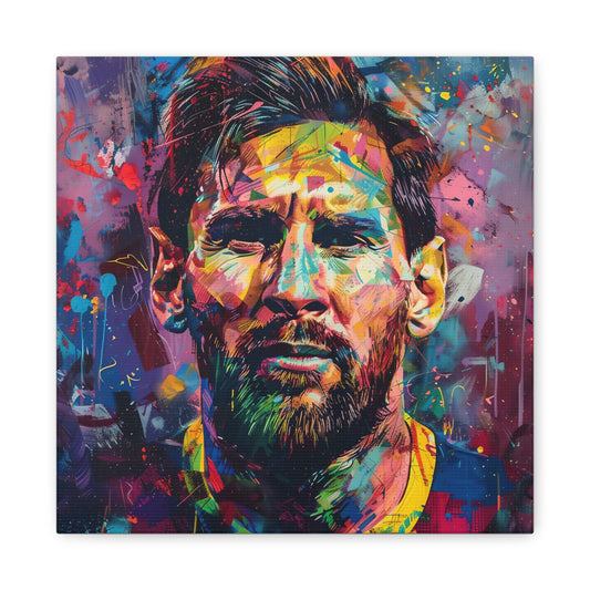 Canvas Print Lionel Messi Pop Art