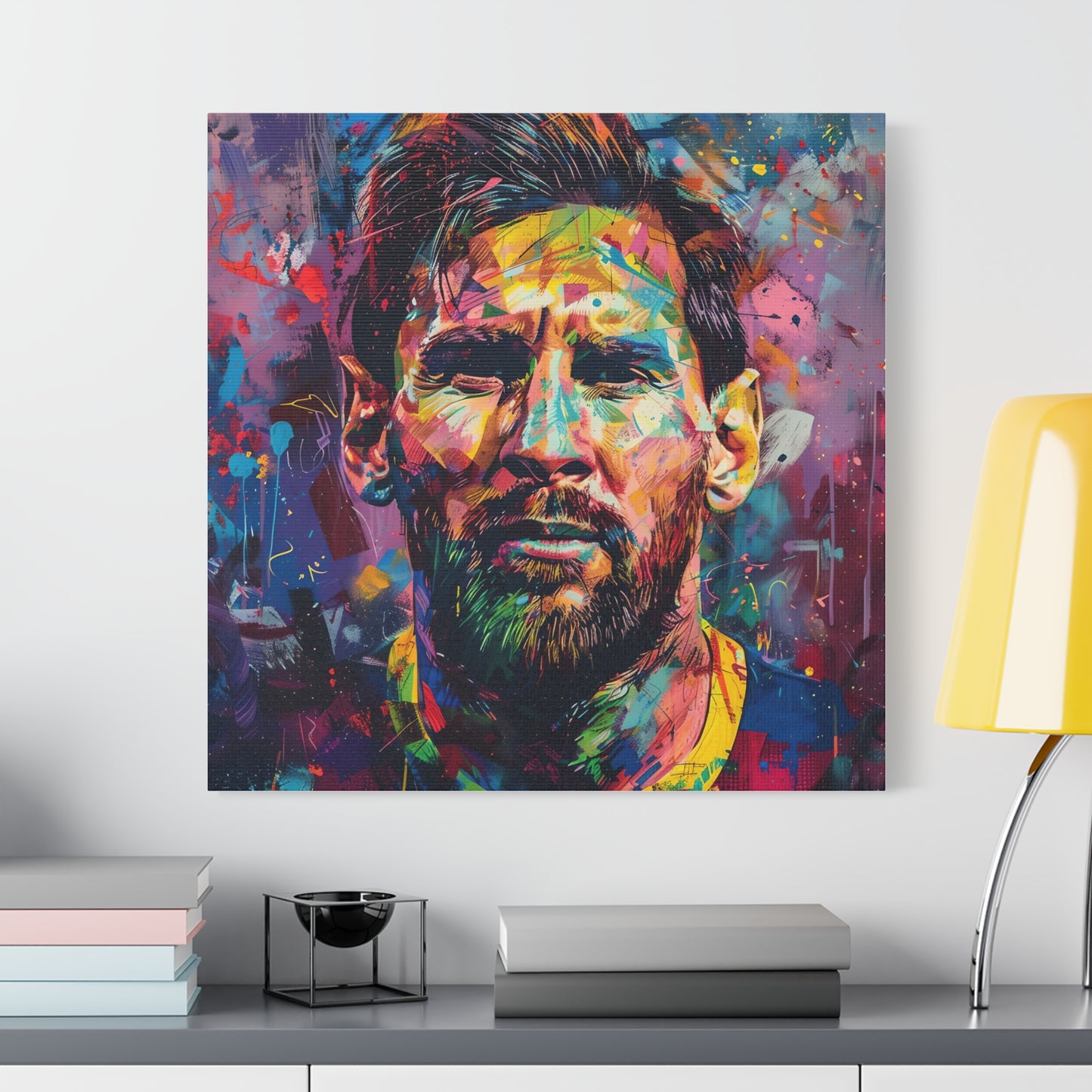 Canvas Print Lionel Messi Pop Art
