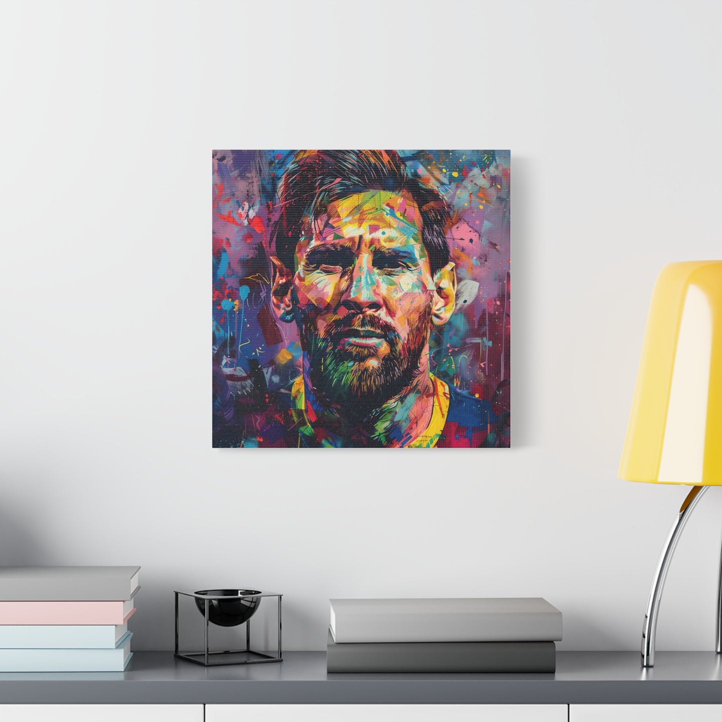 Canvas Print Lionel Messi Pop Art