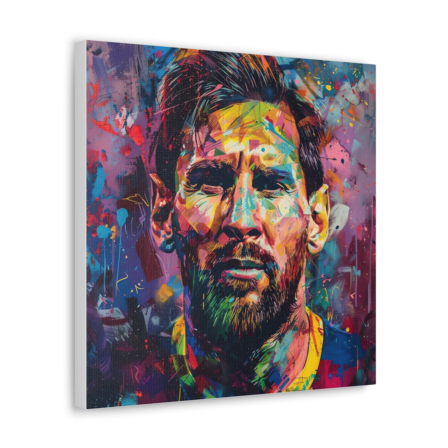 Canvas Print Lionel Messi Pop Art