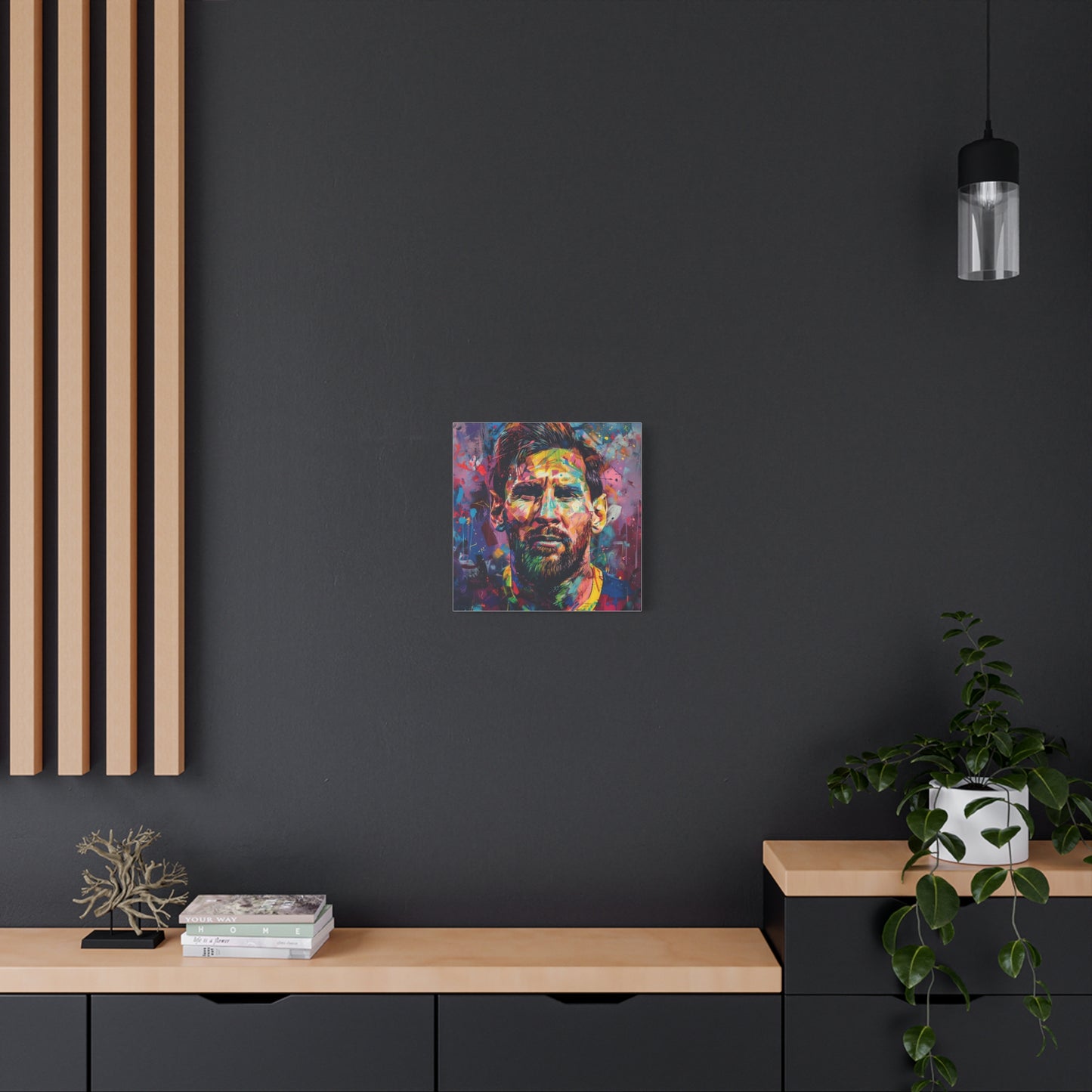 Canvas Print Lionel Messi Pop Art