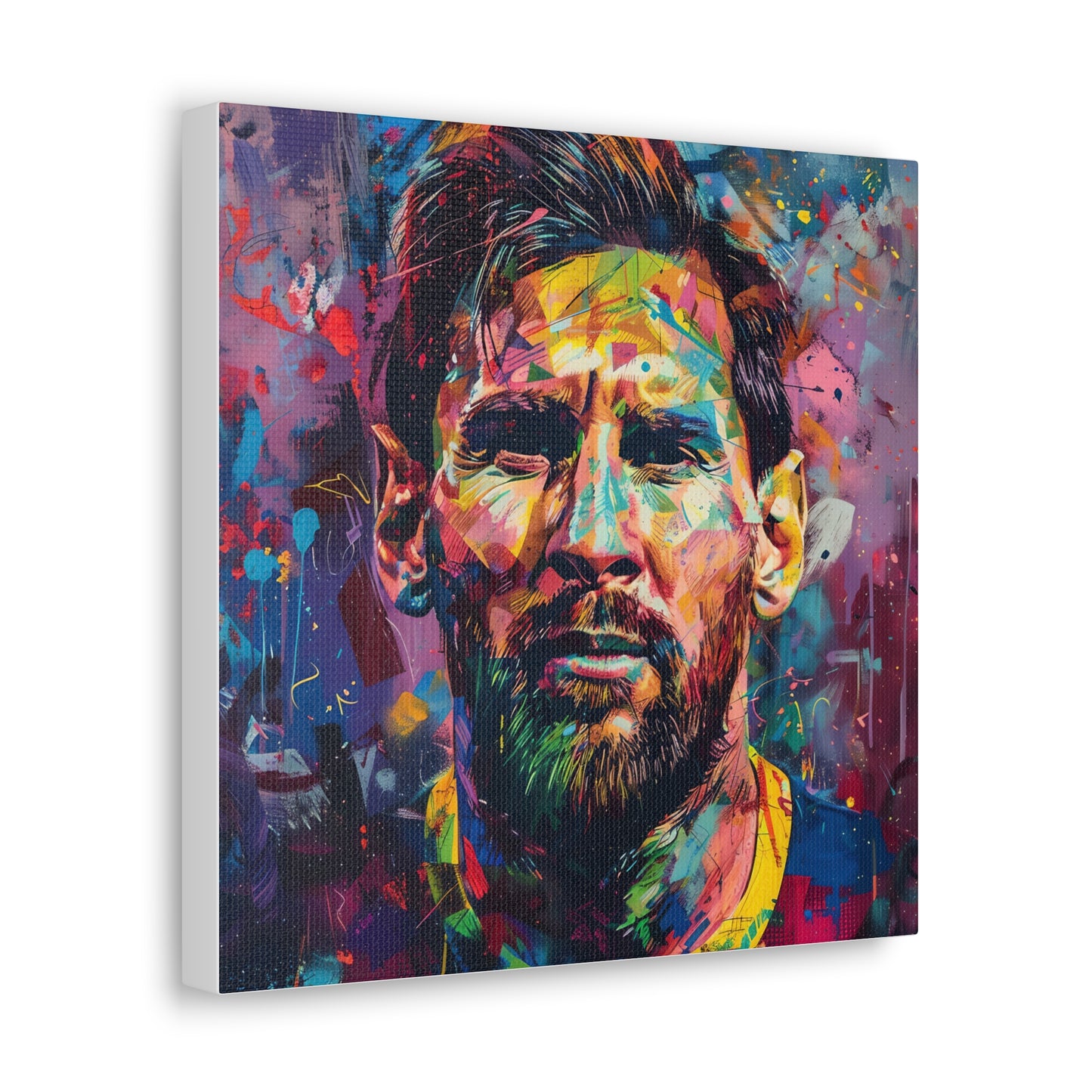 Canvas Print Lionel Messi Pop Art