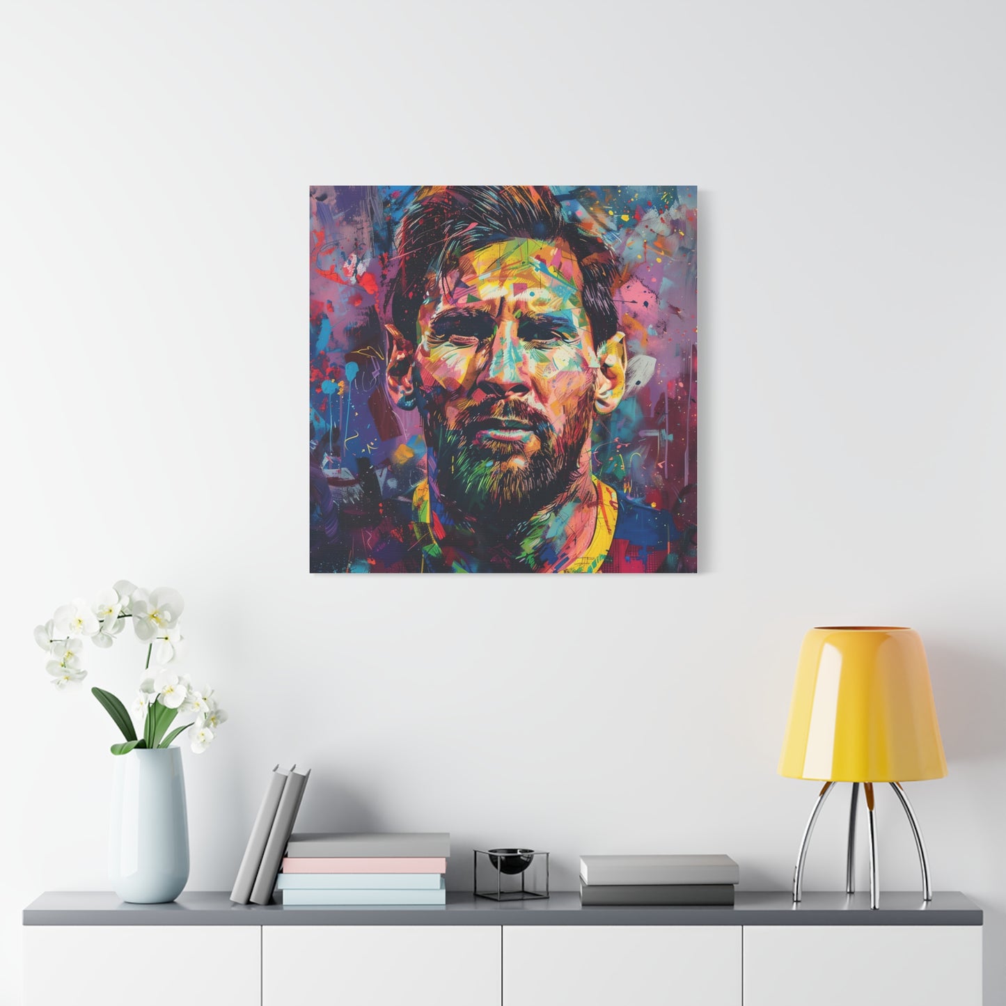 Canvas Print Lionel Messi Pop Art